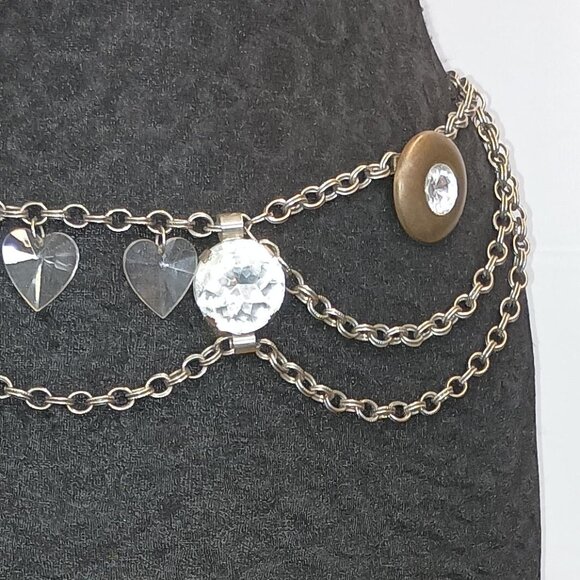 Ferrara Antique Silver Chain Belt main image 2